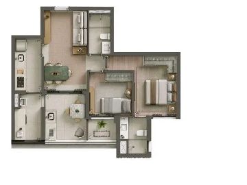 Planta 68m� 