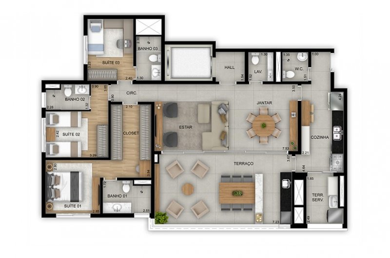 Apartamento Alto Padrão - Venda - Parque São Jorge - São Paulo - SP