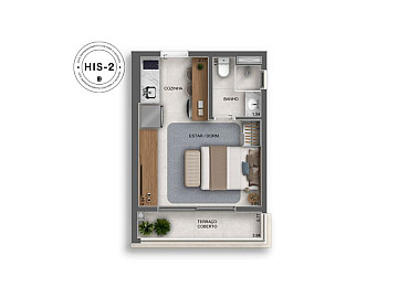 Apartamento em Lan�amento